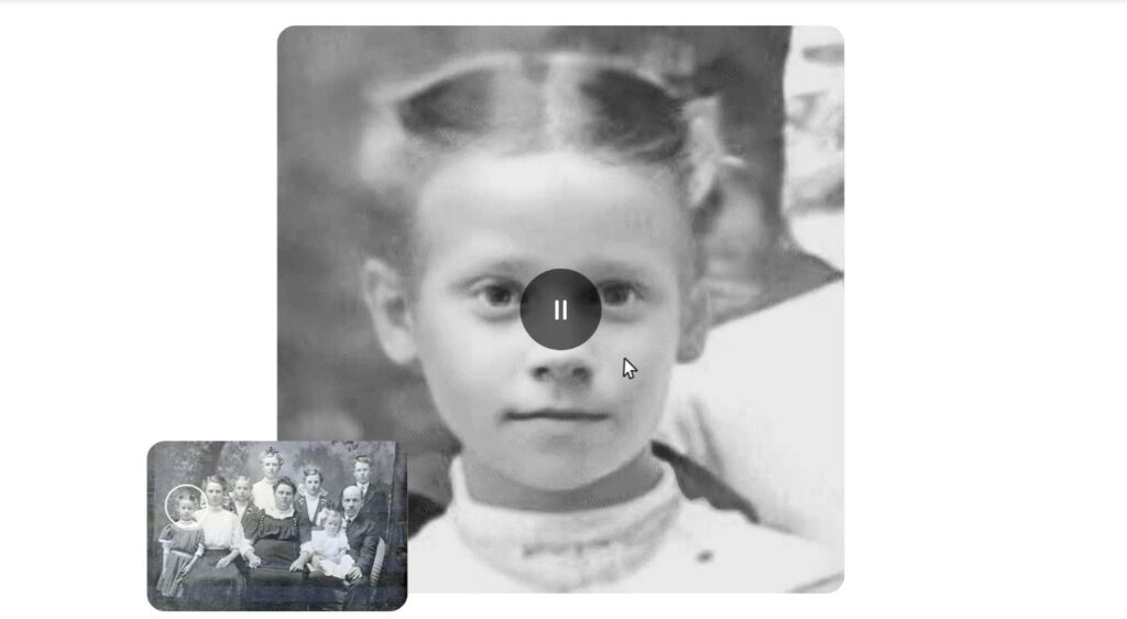 Retratos animados Deep Nostalgia basados en fotografías antiguas, de MyHeritage (MYHERITAGE / EUROPA PRESS)